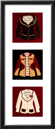 Exquisite Jackets by Kayvene Pricing Limited Edition Print image