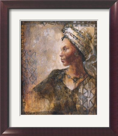 Raffia Robed Lady I by Dawson Pricing Limited Edition Print image