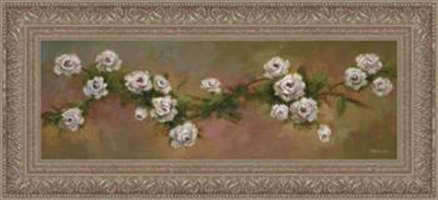 Garland Of White Roses by Debra Lake Pricing Limited Edition Print image