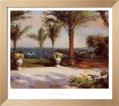 Palm Vista by Haibin Pricing Limited Edition Print image