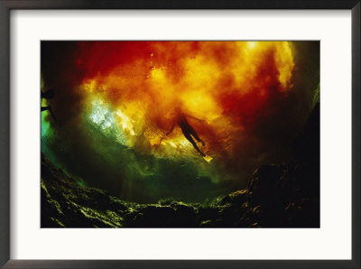 Diver At Devils Ear Spring, Florida by Joe Stancampiano Pricing Limited Edition Print image