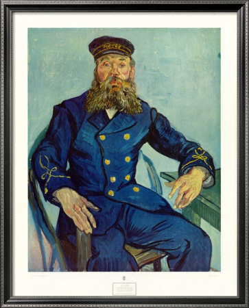 The Postman Roulin, 1888 by Vincent Van Gogh Pricing Limited Edition Print image