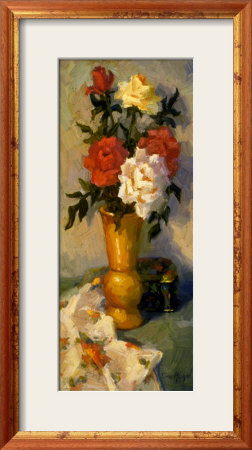 Bouquet Of Roses by Louise Demore Pricing Limited Edition Print image