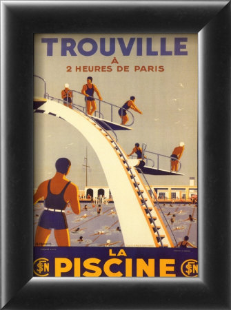 Trouville Piscine by Françoise Unel Pricing Limited Edition Print image
