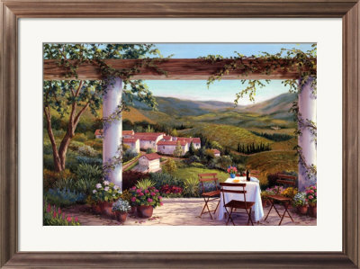 Afternoon In The Vineyard by Barbara R. Felisky Pricing Limited Edition Print image