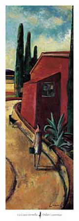 La Casa Vermella by Didier Lourenco Pricing Limited Edition Print image