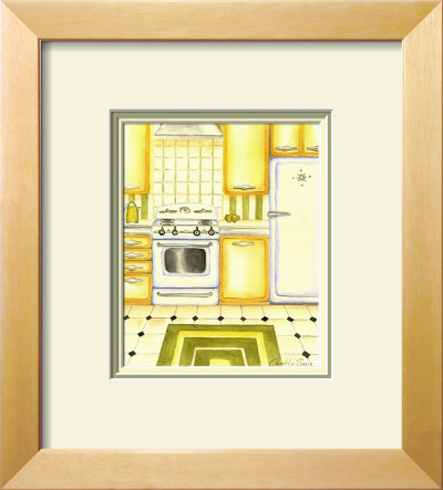 Retro Kitchen Ii by Chariklia Zarris Pricing Limited Edition Print image