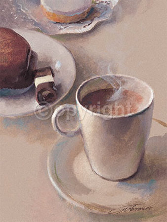 Steaming Chocolate by Gerbrandt Pricing Limited Edition Print image