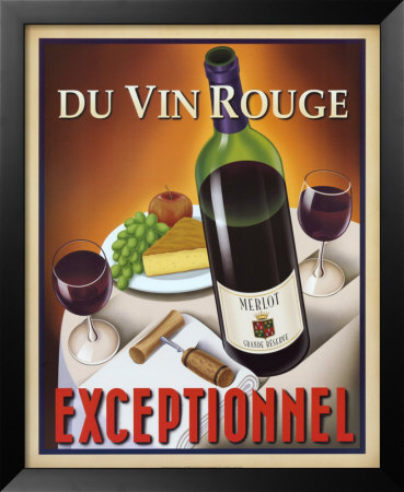 Du Vin Rouge Exceptionnel by Steve Forney Pricing Limited Edition Print image