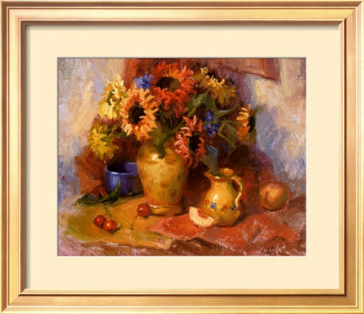 Sunflowers Ii by Louise Demore Pricing Limited Edition Print image