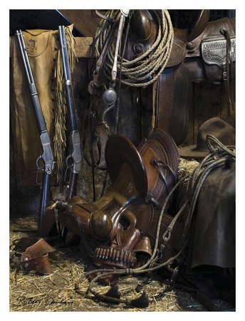 Rancher's Tack Room by Robert Dawson Pricing Limited Edition Print image