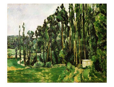 Poplars by Paul Cézanne Pricing Limited Edition Print image