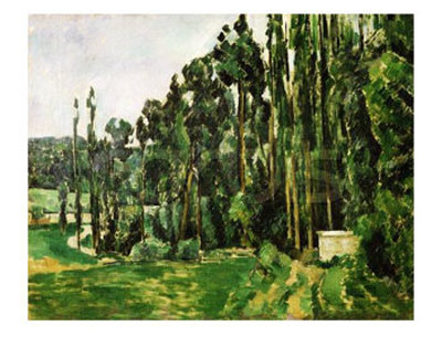 Poplars by Paul Cezanne Pricing Limited Edition Print image