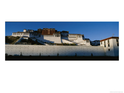 View Of The Potala Palace In Tibet by Barry Tessman Pricing Limited Edition Print image
