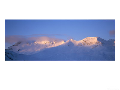 Sunrise Glints Off The Peaks Of The Purcell Mountains by Bill Hatcher Pricing Limited Edition Print image