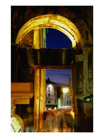 Iron Gate Of Diocletian's Palace, Split, Croatia by Wayne Walton Pricing Limited Edition Print image