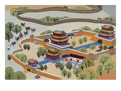 Jiayu Juncture Of The Great Wall by Bai Yan Pin Pricing Limited Edition Print image