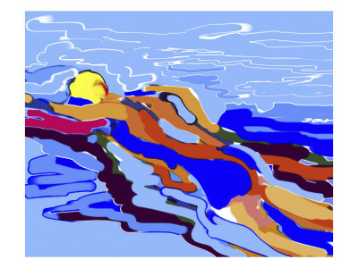 Swimmer by Diana Ong Pricing Limited Edition Print image
