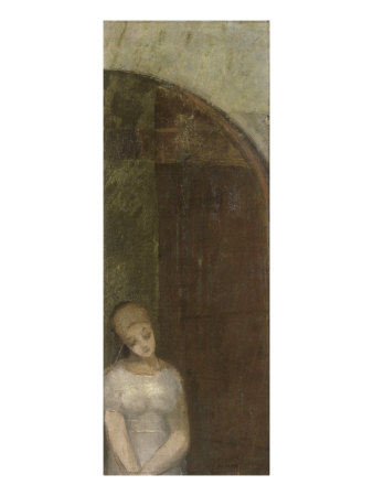 Young Woman Under An Arch by Odilon Redon Pricing Limited Edition Print image