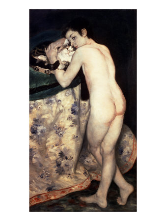 Le Jeune Garcon Au Chat by Pierre-Auguste Renoir Pricing Limited Edition Print image