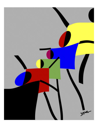 Stick Figures 2 by Diana Ong Pricing Limited Edition Print image