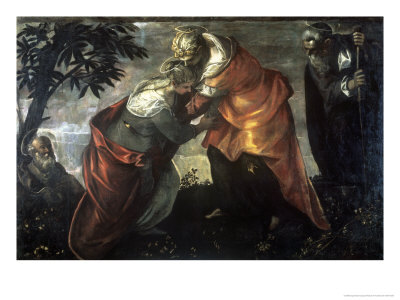 The Visitation by Jacopo Robusti Tintoretto Pricing Limited Edition Print image