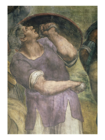 The Conversion Of St. Paul by Michelangelo Buonarroti Pricing Limited Edition Print image