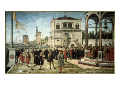 Arrival Of The English Ambassadors by Vittore Carpaccio Pricing Limited Edition Print image