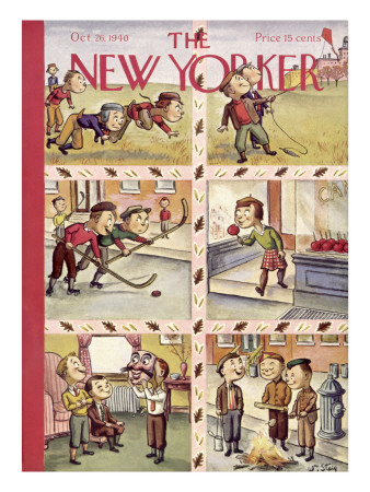 The New Yorker Cover - October 26, 1940 by William Steig Pricing Limited Edition Print image