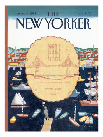 The New Yorker Cover - September 9, 1991 by Kathy Osborn Pricing Limited Edition Print image