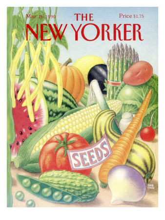 The New Yorker Cover - March 26, 1990 by Bob Knox Pricing Limited Edition Print image