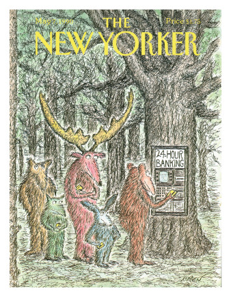 The New Yorker Cover - May 7, 1990 by Edward Koren Pricing Limited Edition Print image