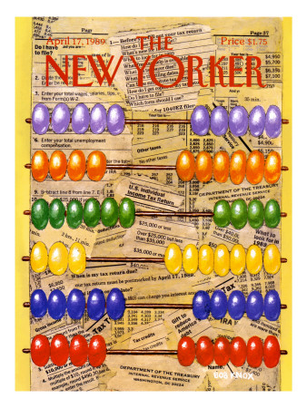 The New Yorker Cover - April 17, 1989 by Bob Knox Pricing Limited Edition Print image