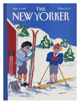 The New Yorker Cover - January 9, 1989 by Barbara Westman Pricing Limited Edition Print image