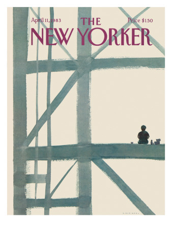 The New Yorker Cover - April 11, 1983 by Abel Quezada Pricing Limited Edition Print image