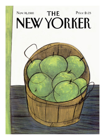 The New Yorker Cover - November 16, 1981 by Donald Reilly Pricing Limited Edition Print image