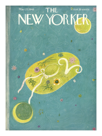The New Yorker Cover - March 27, 1948 by Ilonka Karasz Pricing Limited Edition Print image