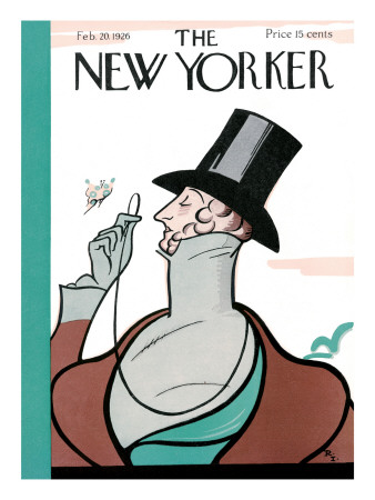 The New Yorker Cover - February 20, 1926 by Rea Irvin Pricing Limited Edition Print image