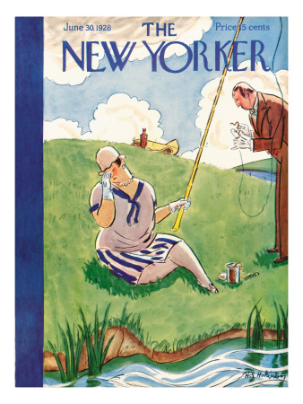 The New Yorker Cover - June 30, 1928 by Helen E. Hokinson Pricing Limited Edition Print image