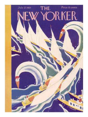The New Yorker Cover - July 27, 1929 by Theodore G. Haupt Pricing Limited Edition Print image