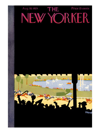 The New Yorker Cover - August 10, 1929 by Theodore G. Haupt Pricing Limited Edition Print image