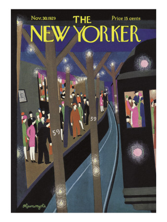 The New Yorker Cover - November 30, 1929 by Adolph K. Kronengold Pricing Limited Edition Print image