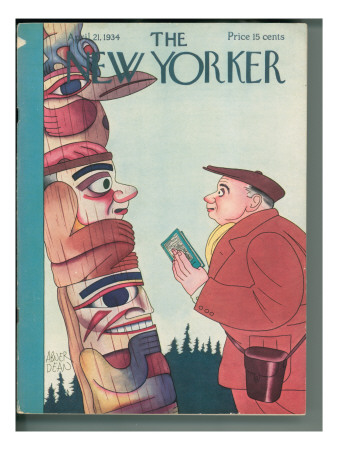 The New Yorker Cover - April 21, 1934 by Abner Dean Pricing Limited Edition Print image