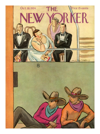 The New Yorker Cover - October 20, 1934 by Helen E. Hokinson Pricing Limited Edition Print image