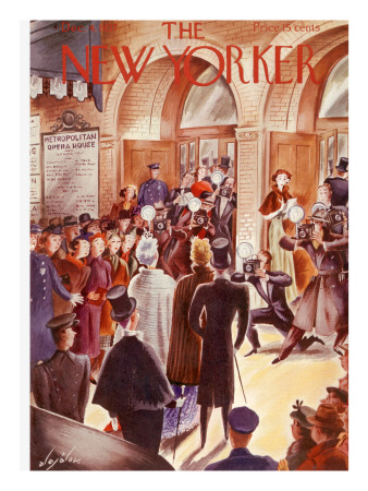 The New Yorker Cover - December 4, 1937 by Constantin Alajalov Pricing Limited Edition Print image