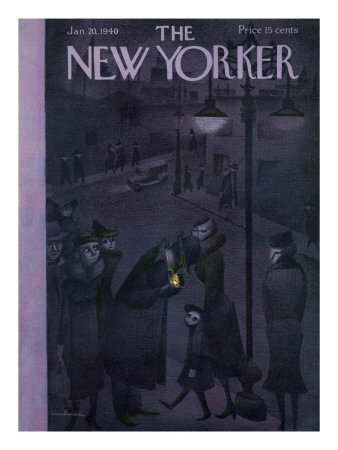 The New Yorker Cover - January 20, 1940 by Christina Malman Pricing Limited Edition Print image