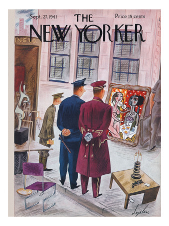 The New Yorker Cover - September 27, 1941 by Constantin Alajalov Pricing Limited Edition Print image