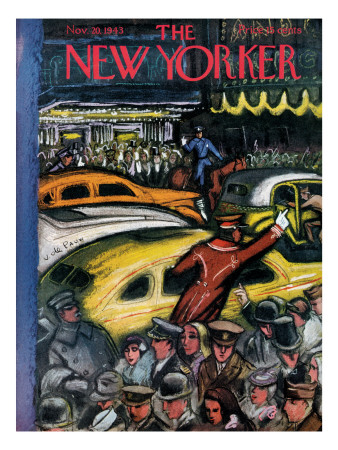 The New Yorker Cover - November 20, 1943 by Victor De Pauw Pricing Limited Edition Print image