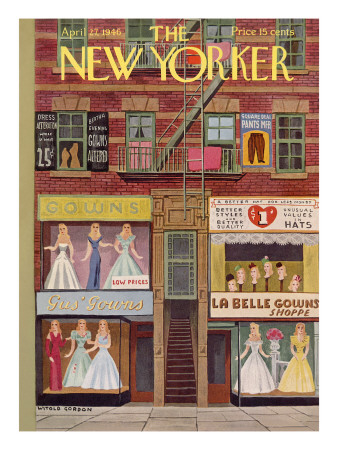 The New Yorker Cover - April 27, 1946 by Witold Gordon Pricing Limited Edition Print image