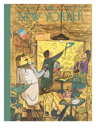 The New Yorker Cover - April 1, 1950 by Ludwig Bemelmans Pricing Limited Edition Print image